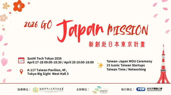 Profiles of 20 Taiwanese Startups Participating in