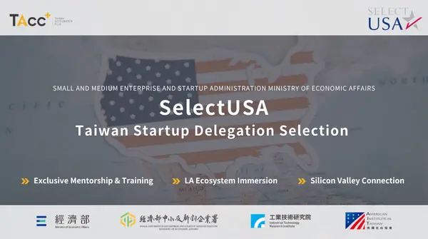2026 SelectUSA Startup Delegation from Taiwan